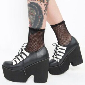 Wishbone Super Creeper Platform Shoes